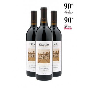 Trio 2014 Lecole Cabernet Sauvignon Walla Walla Valley